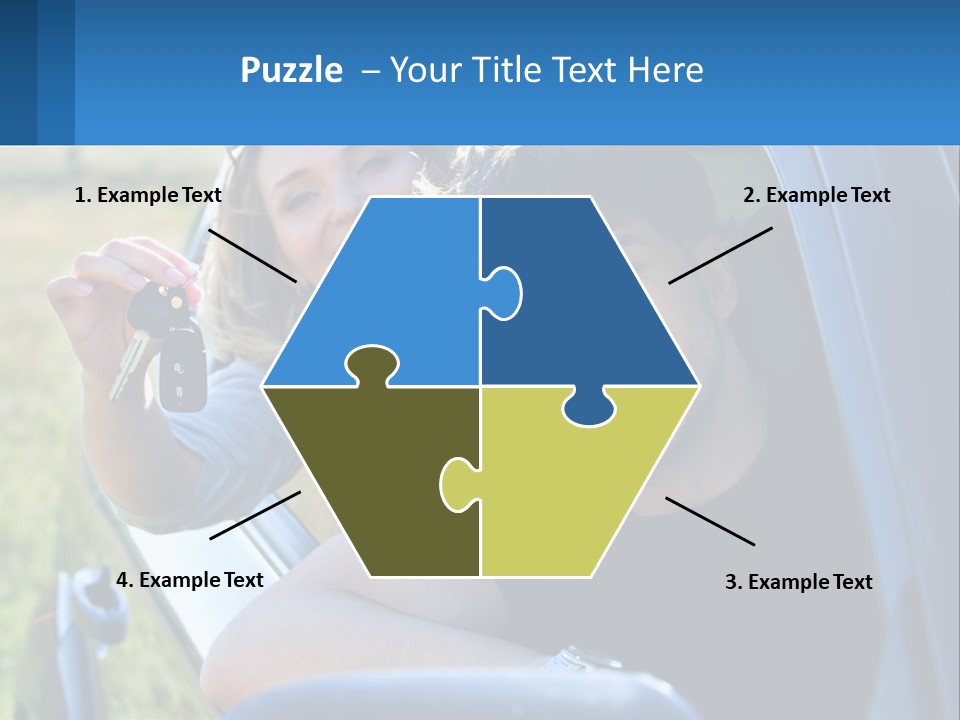 Summer Joy Driver PowerPoint Template