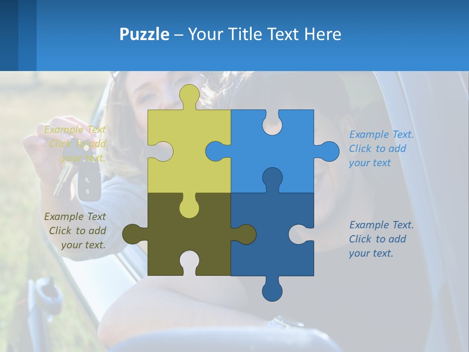 Summer Joy Driver PowerPoint Template