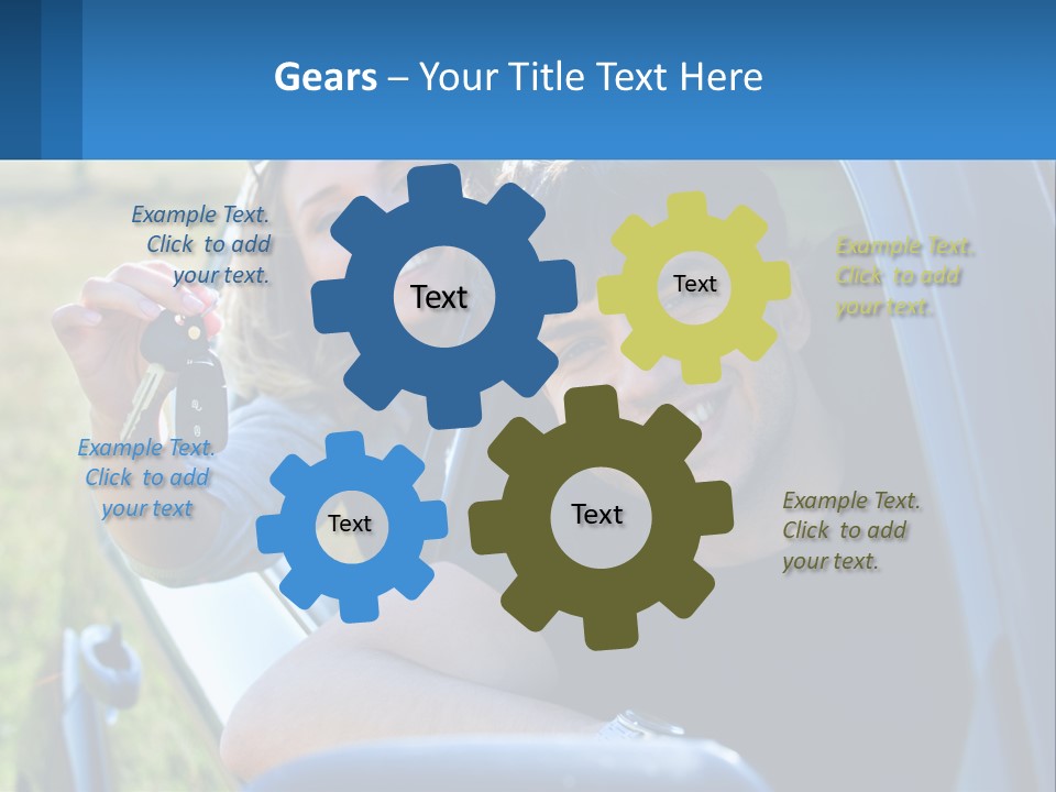 Summer Joy Driver PowerPoint Template