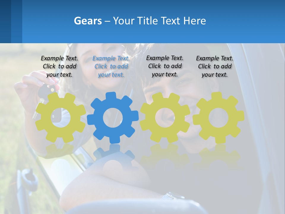 Summer Joy Driver PowerPoint Template