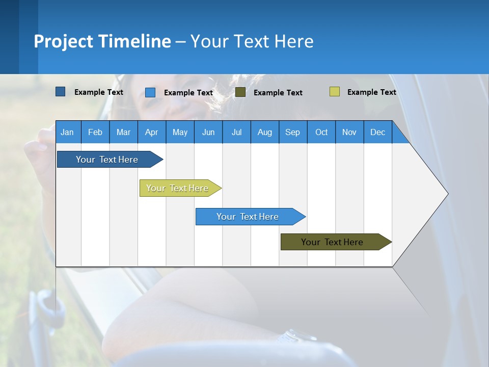 Summer Joy Driver PowerPoint Template