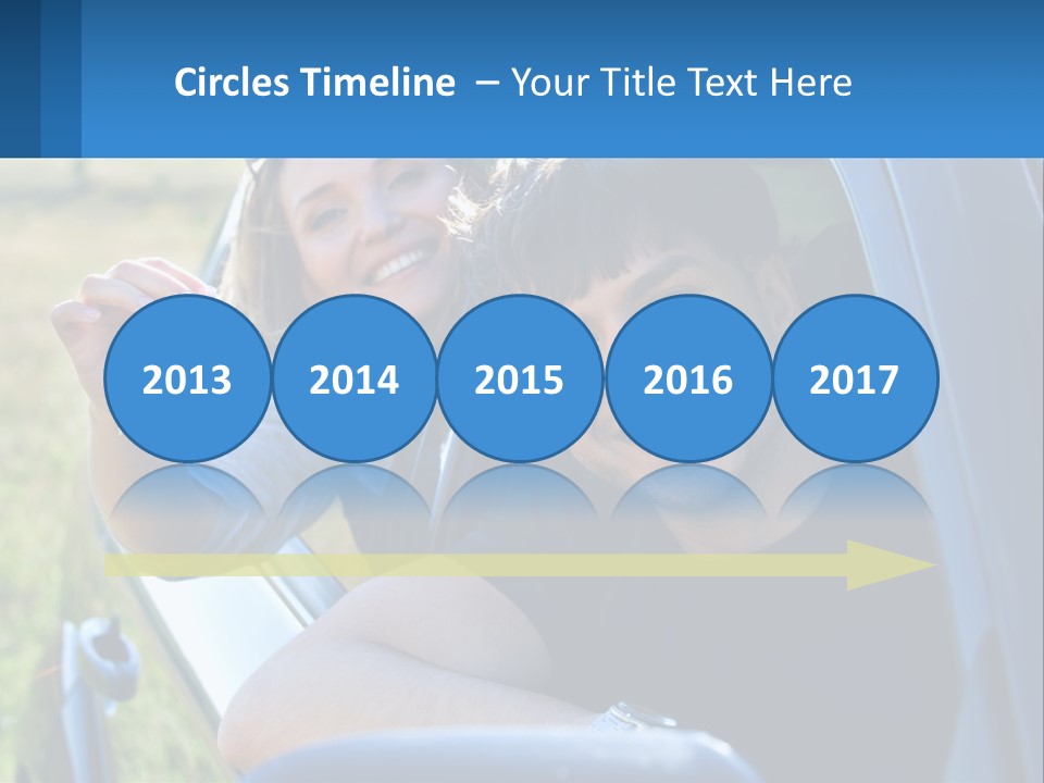 Summer Joy Driver PowerPoint Template