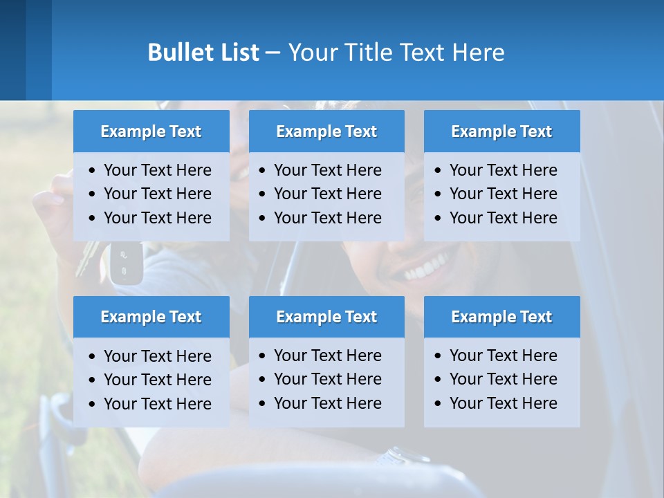 Summer Joy Driver PowerPoint Template