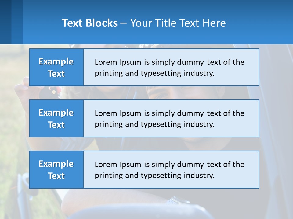 Summer Joy Driver PowerPoint Template