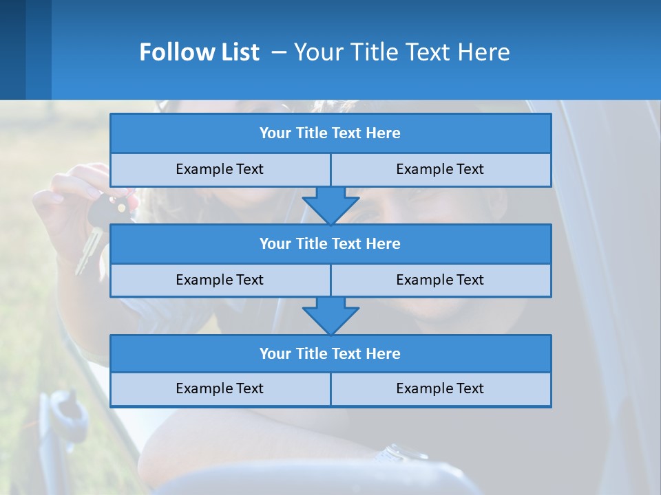 Summer Joy Driver PowerPoint Template
