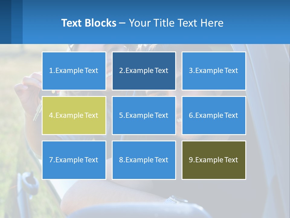Summer Joy Driver PowerPoint Template