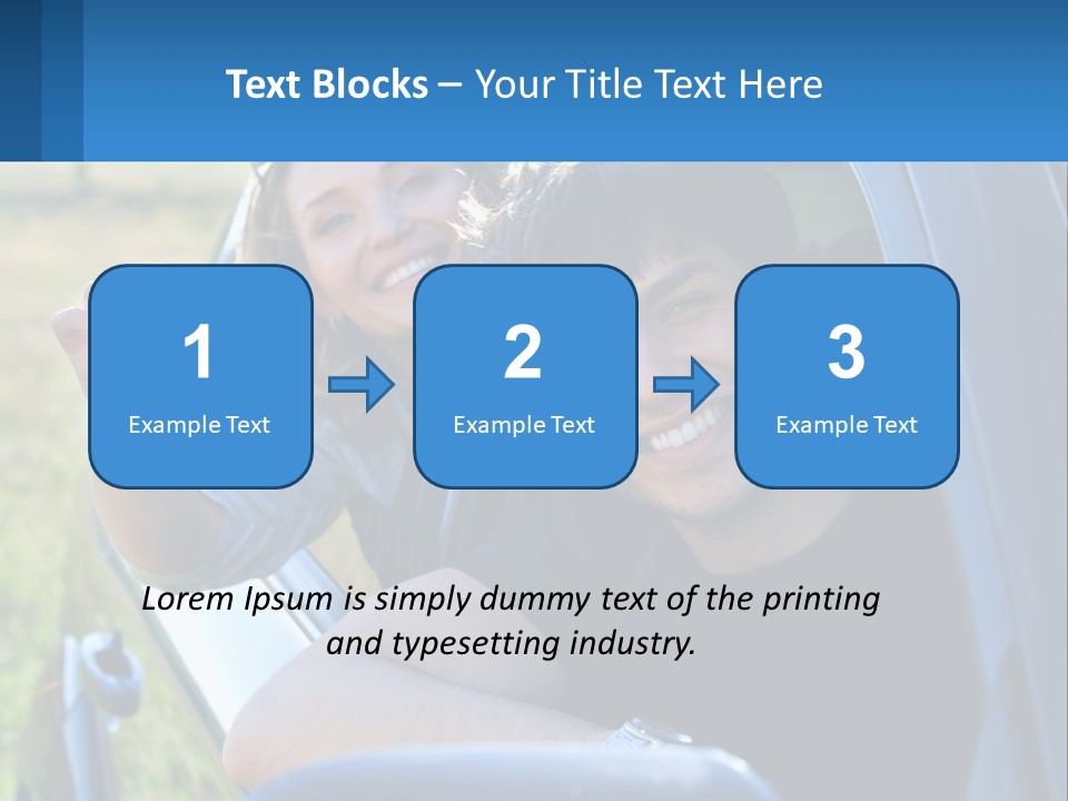 Summer Joy Driver PowerPoint Template