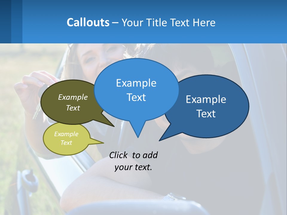 Summer Joy Driver PowerPoint Template