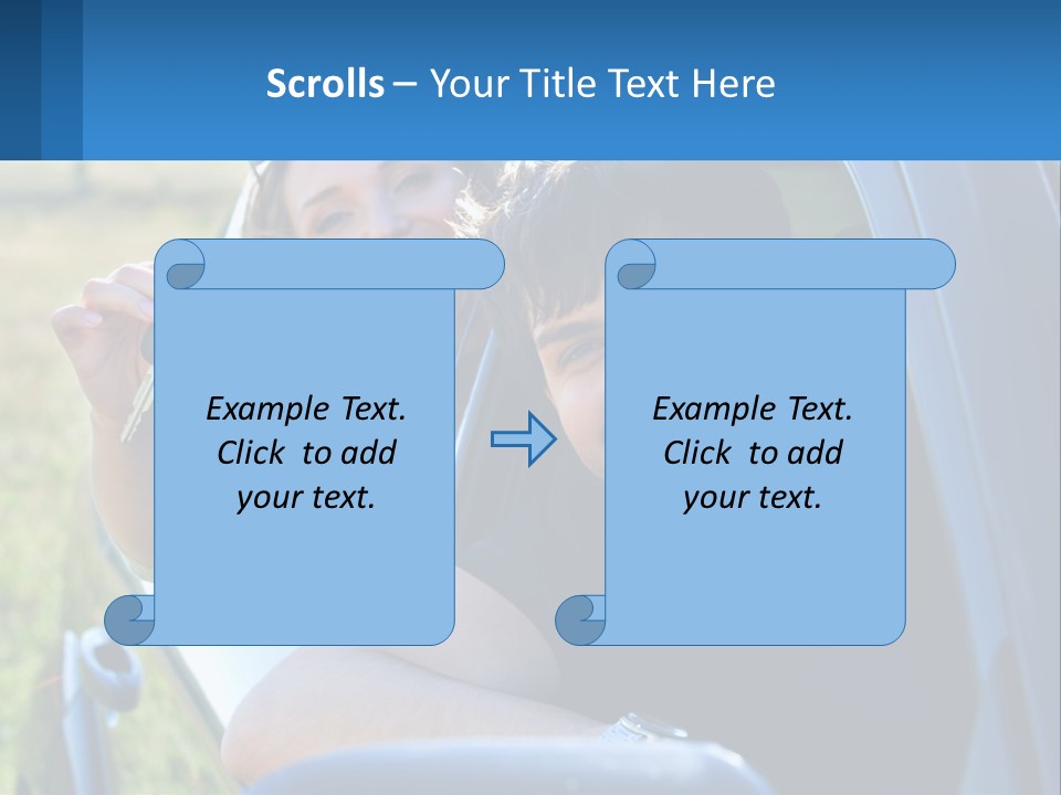 Summer Joy Driver PowerPoint Template