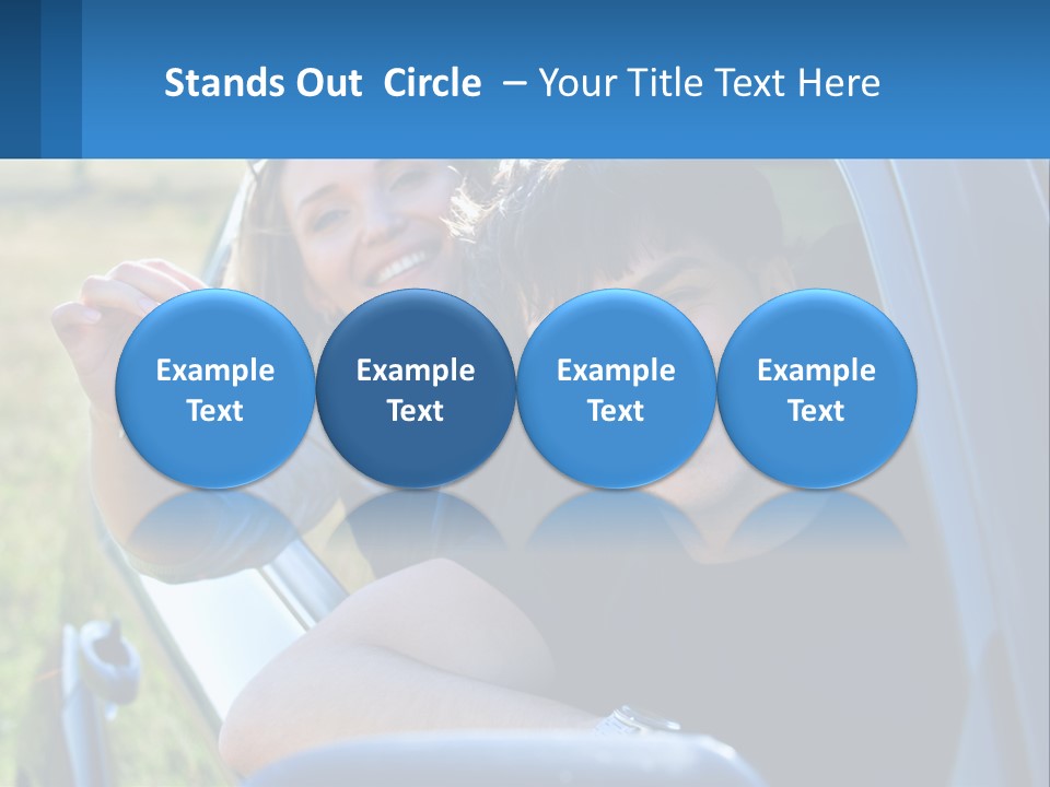 Summer Joy Driver PowerPoint Template