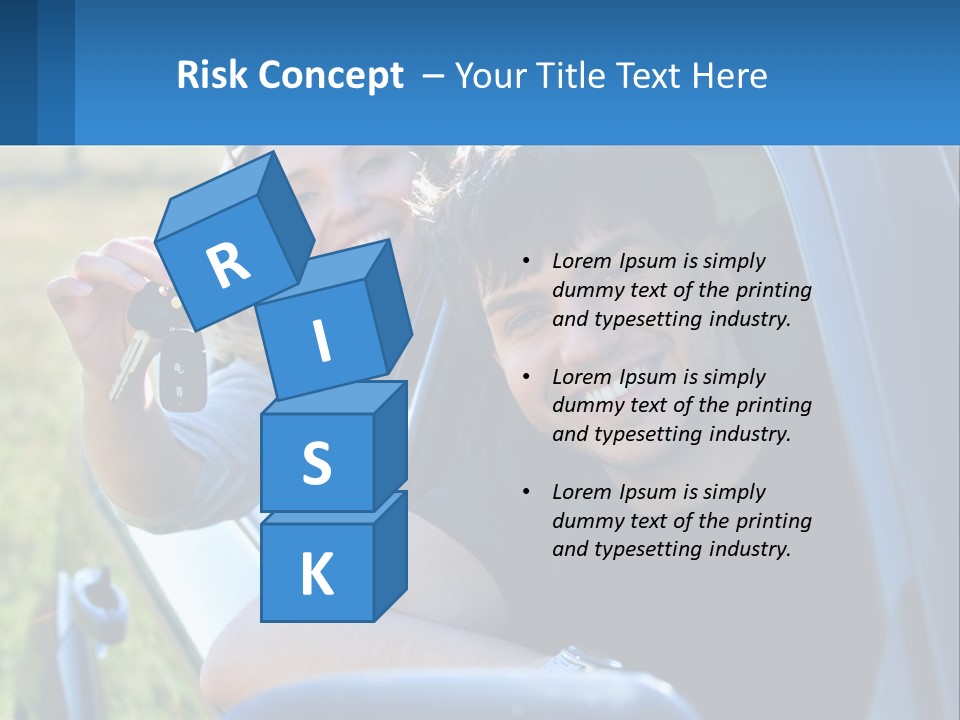 Summer Joy Driver PowerPoint Template