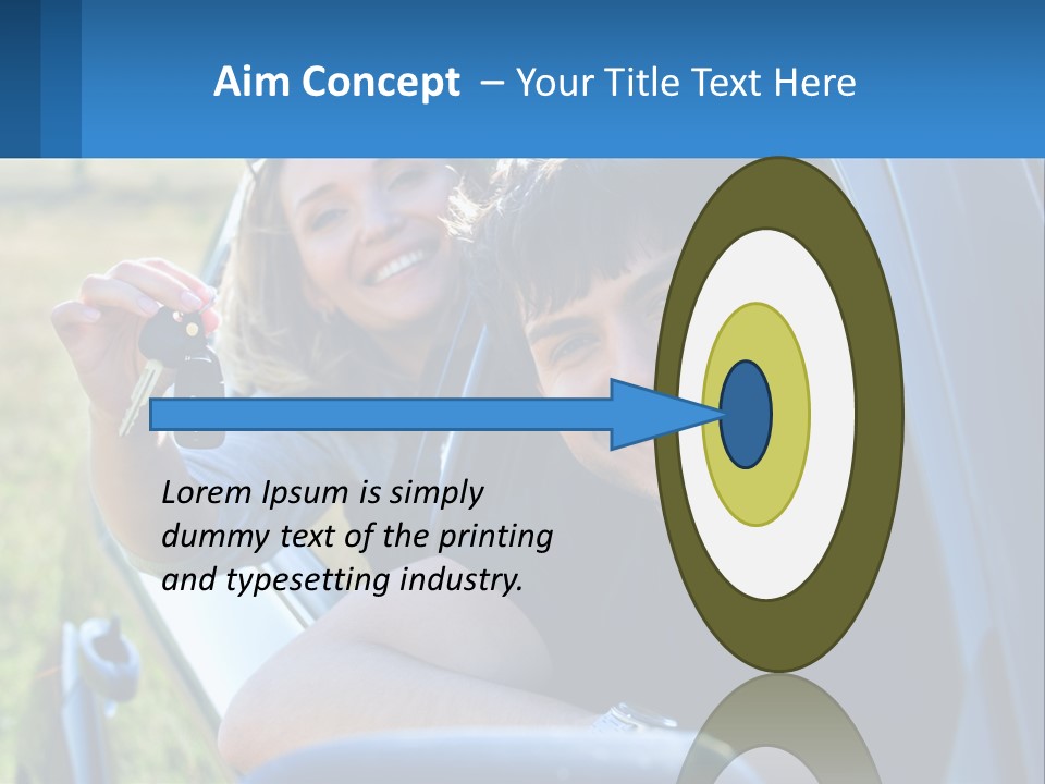 Summer Joy Driver PowerPoint Template