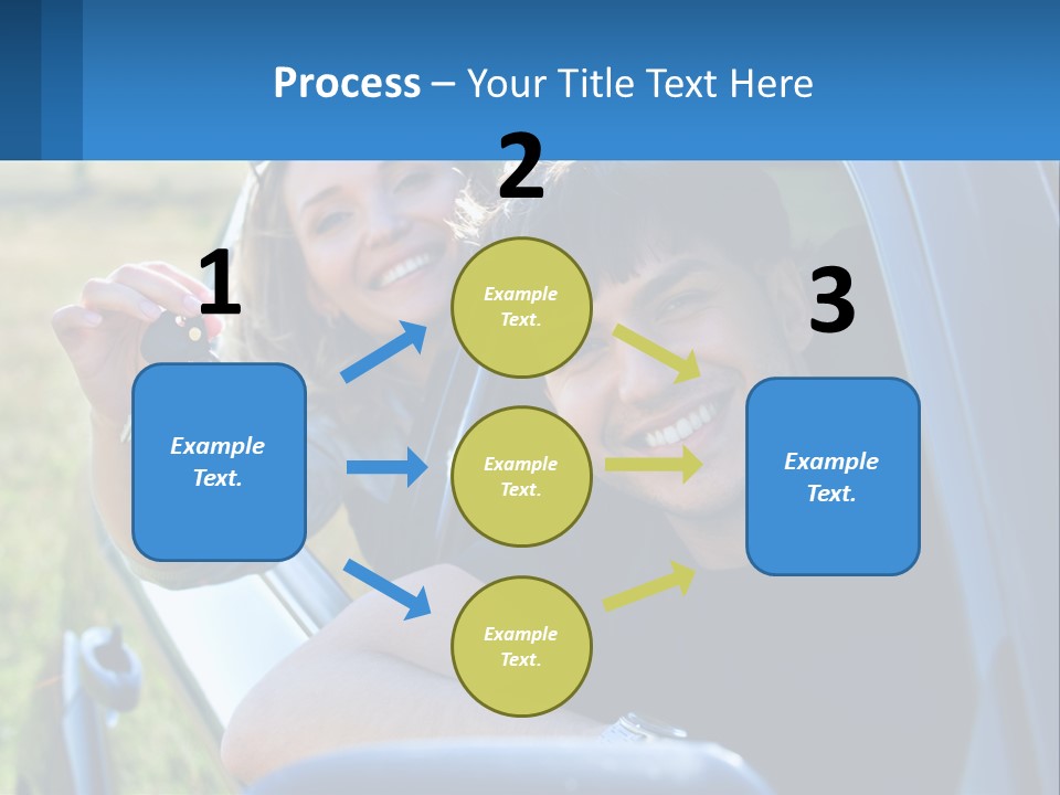Summer Joy Driver PowerPoint Template