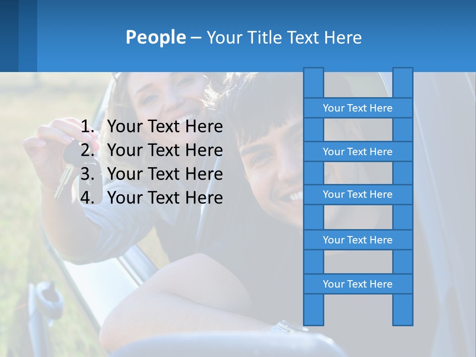 Summer Joy Driver PowerPoint Template
