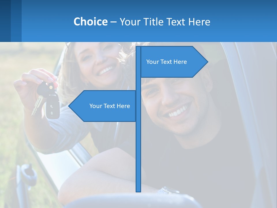 Summer Joy Driver PowerPoint Template