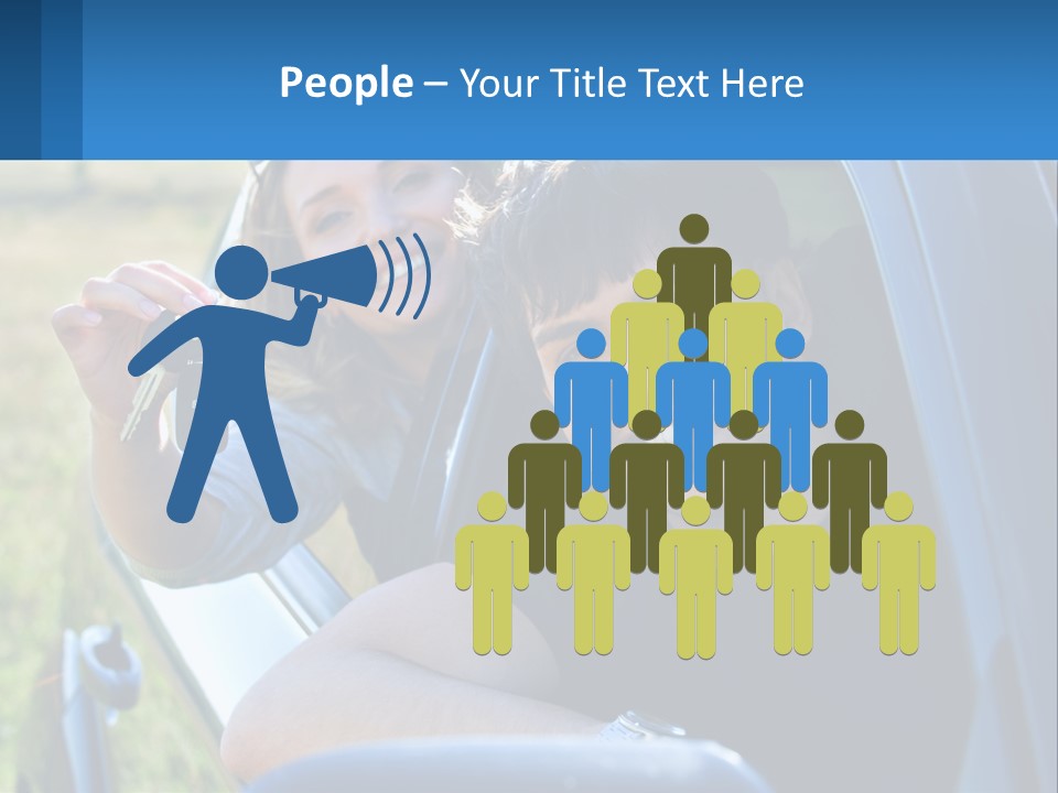 Summer Joy Driver PowerPoint Template