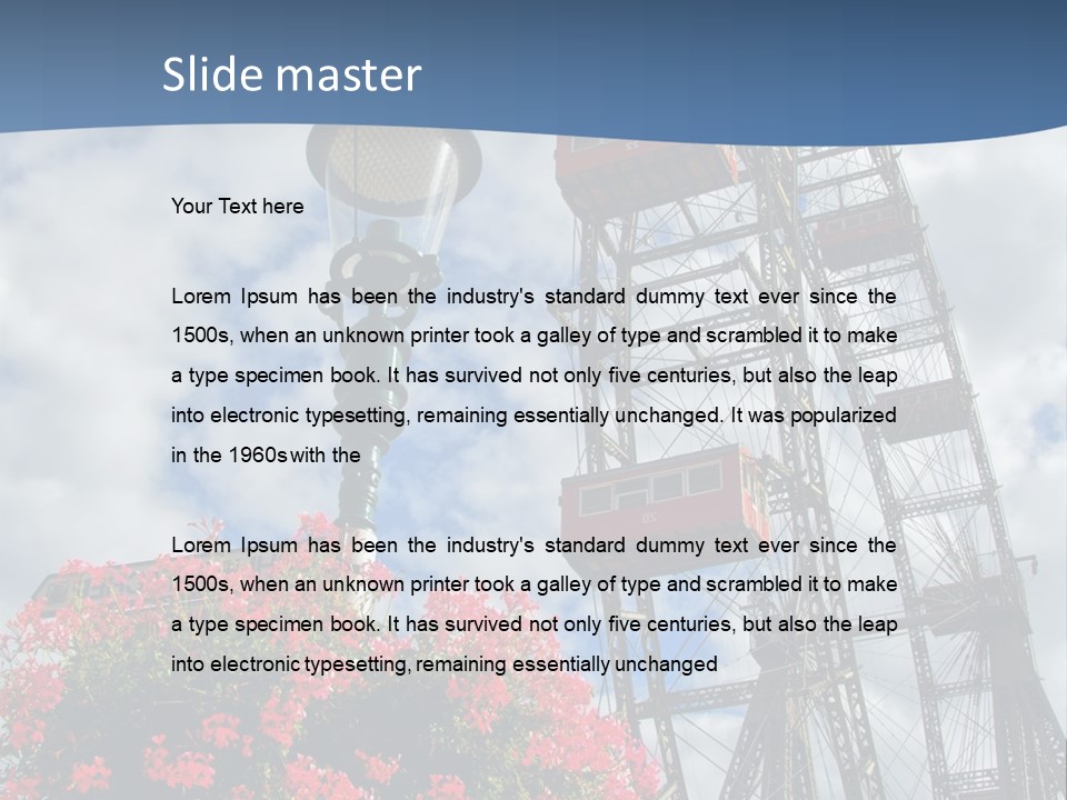 Cabin Wiener Old PowerPoint Template