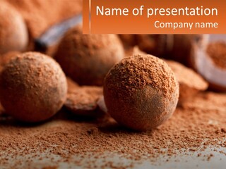 Present Candy Ganache PowerPoint Template