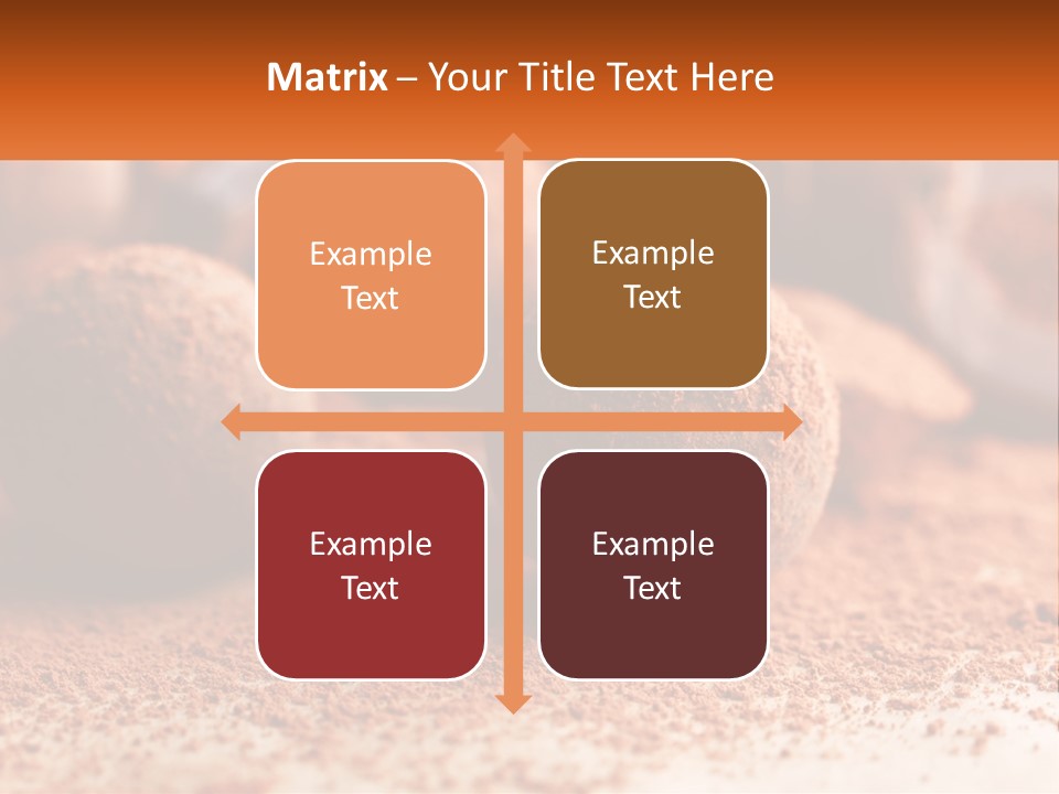 Present Candy Ganache PowerPoint Template