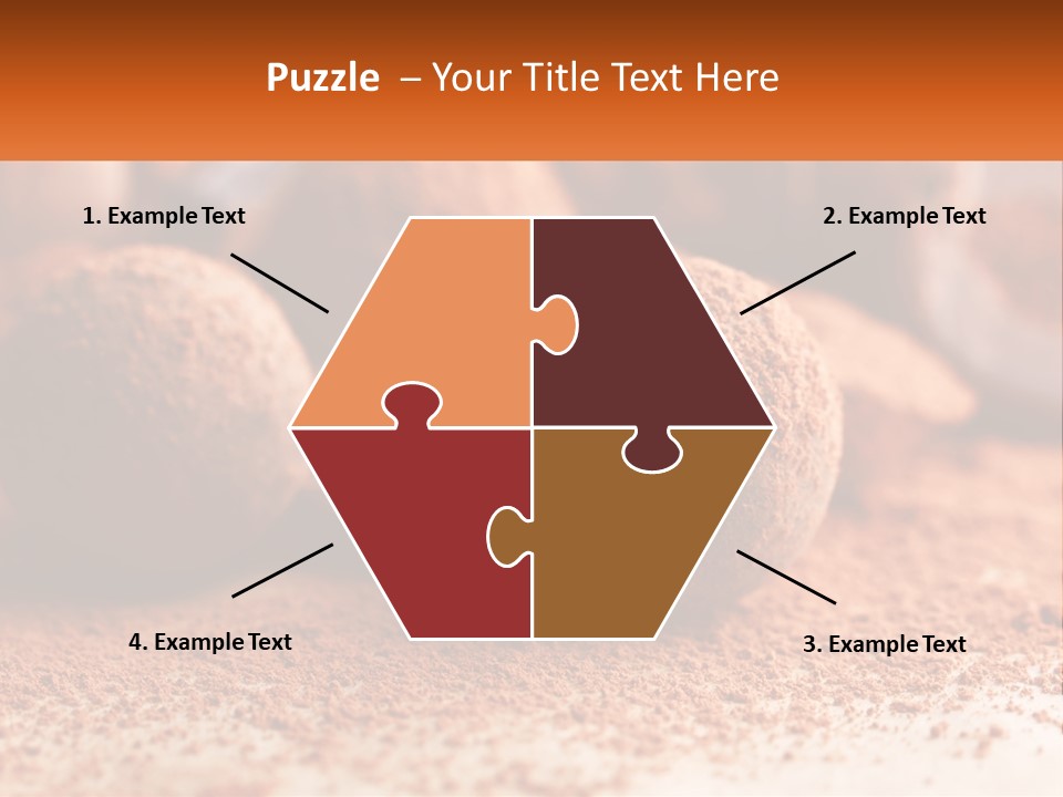 Present Candy Ganache PowerPoint Template