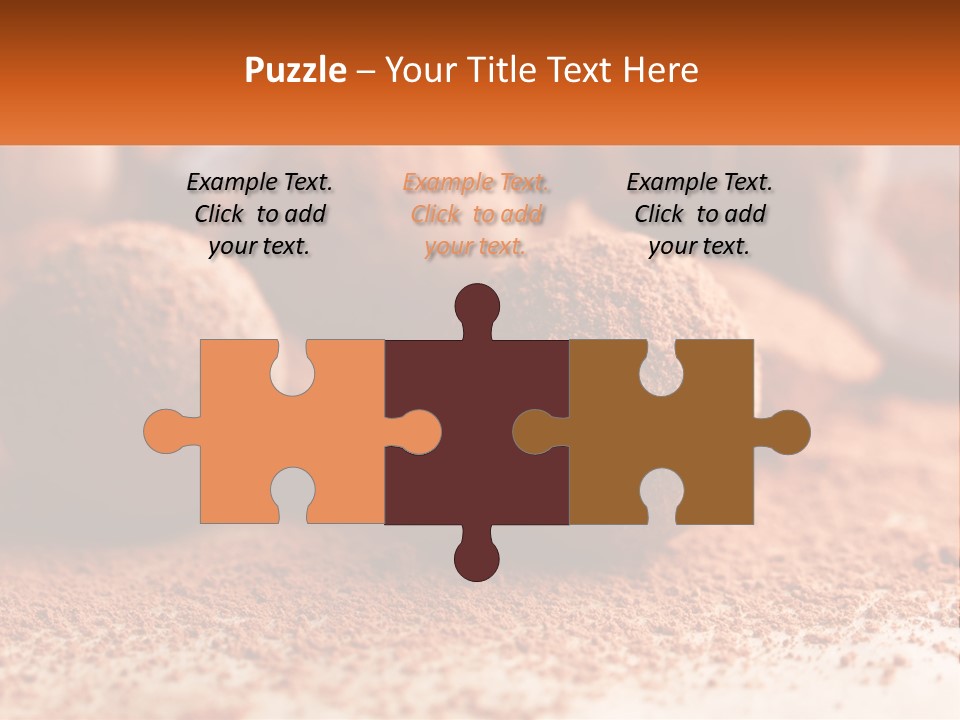 Present Candy Ganache PowerPoint Template