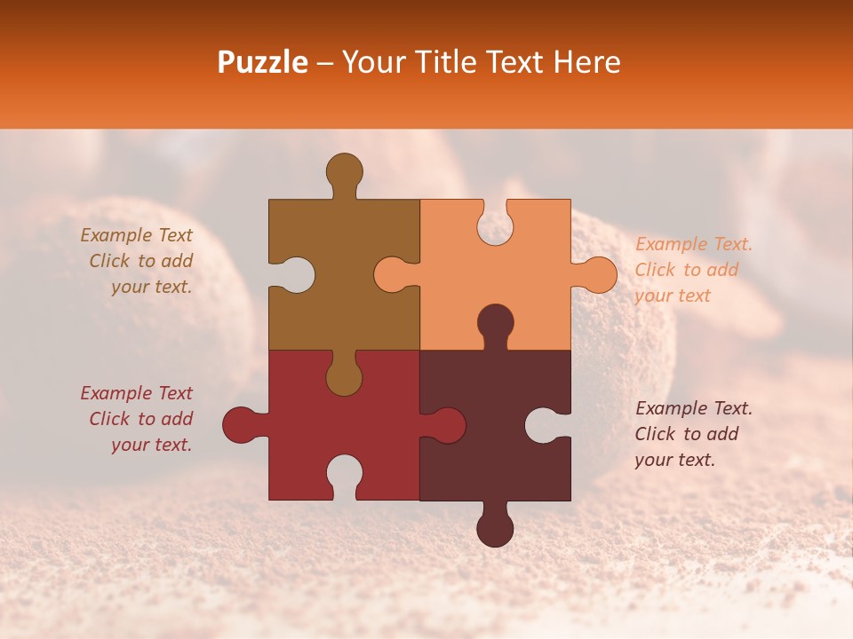 Present Candy Ganache PowerPoint Template