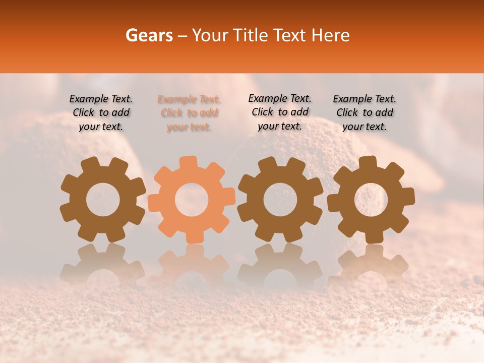 Present Candy Ganache PowerPoint Template