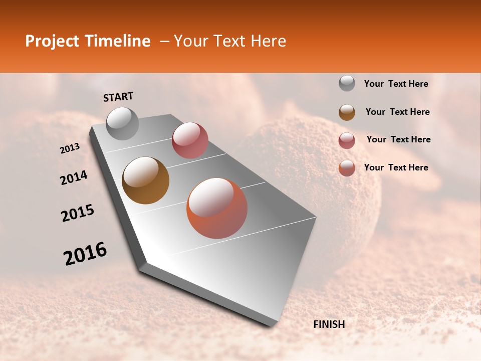 Present Candy Ganache PowerPoint Template