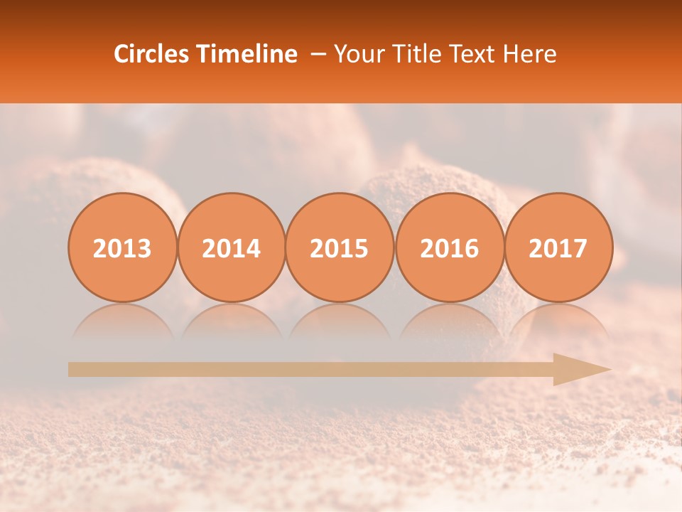 Present Candy Ganache PowerPoint Template