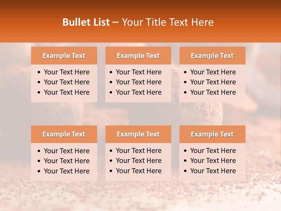 Present Candy Ganache PowerPoint Template