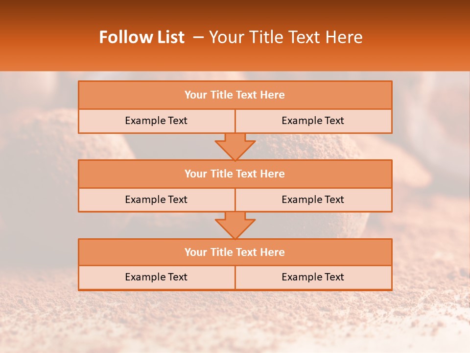 Present Candy Ganache PowerPoint Template