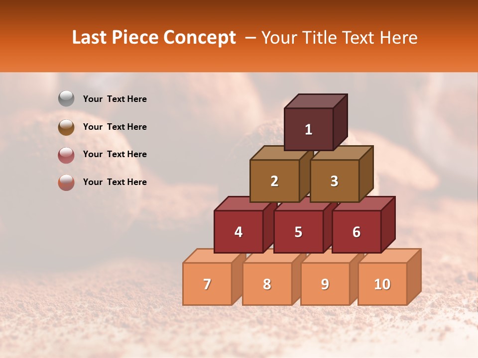 Present Candy Ganache PowerPoint Template