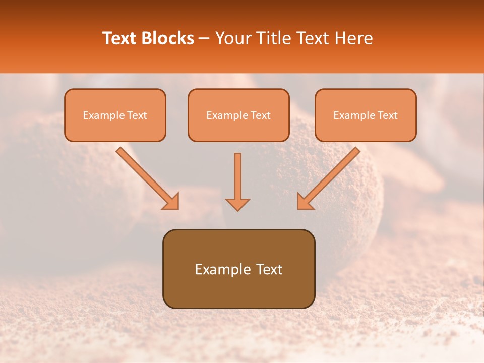 Present Candy Ganache PowerPoint Template