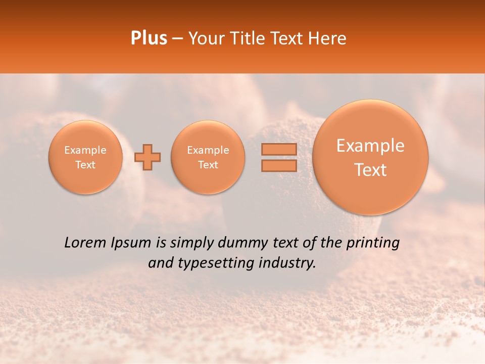 Present Candy Ganache PowerPoint Template