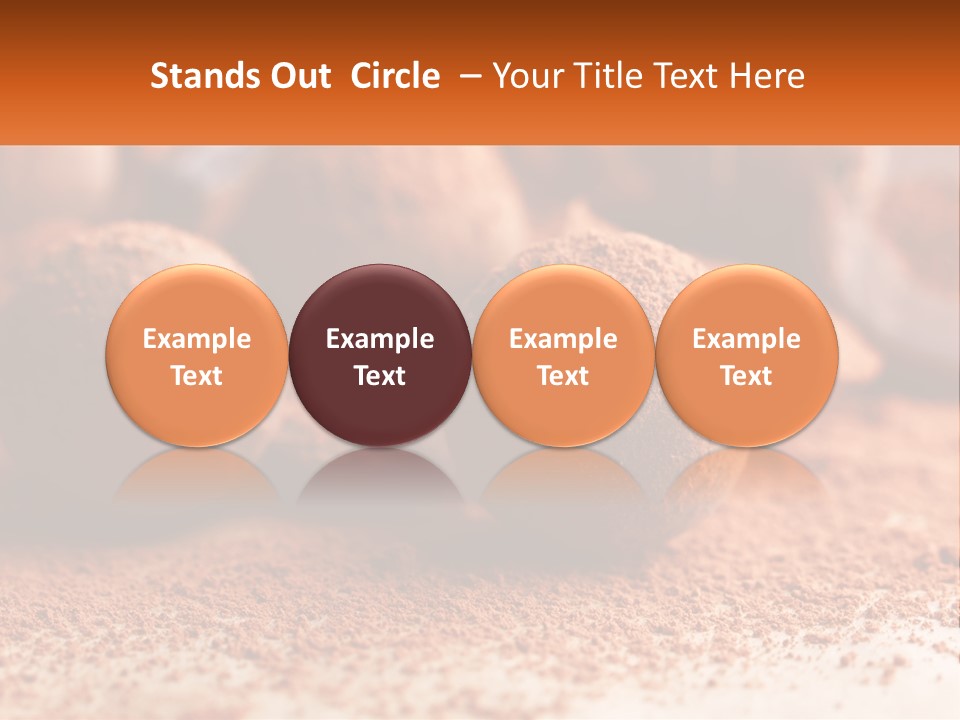 Present Candy Ganache PowerPoint Template