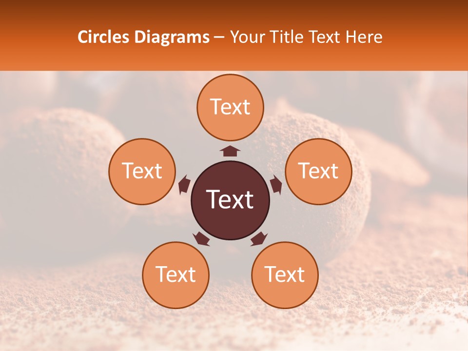 Present Candy Ganache PowerPoint Template