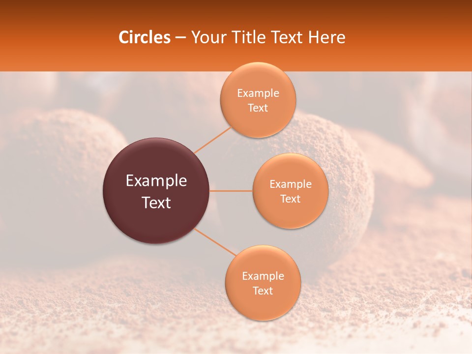 Present Candy Ganache PowerPoint Template