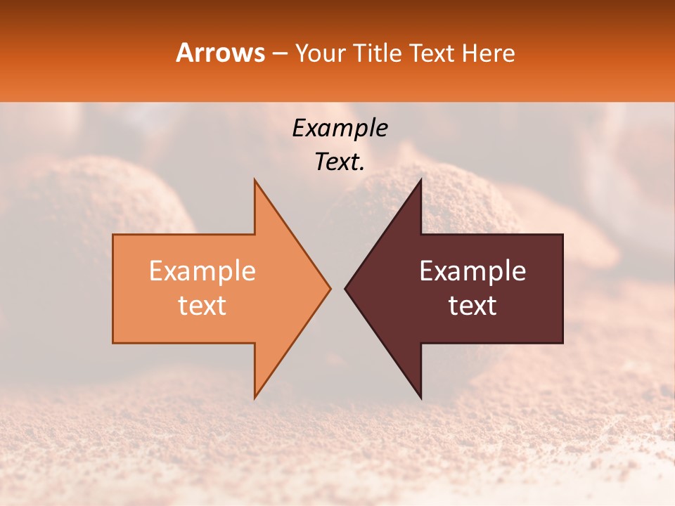 Present Candy Ganache PowerPoint Template