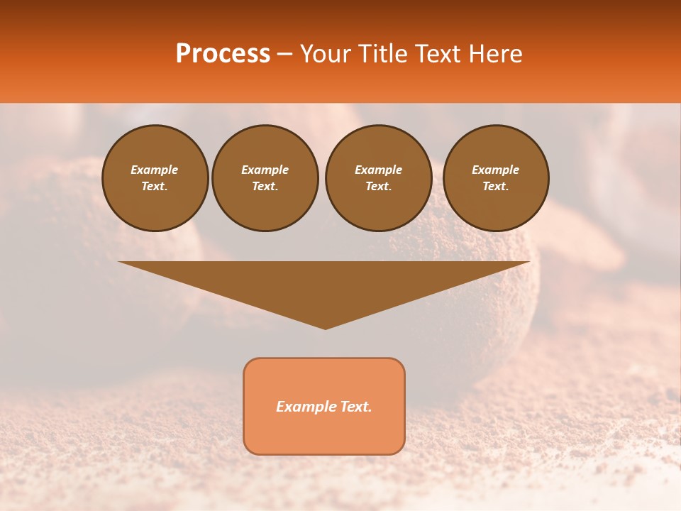 Present Candy Ganache PowerPoint Template