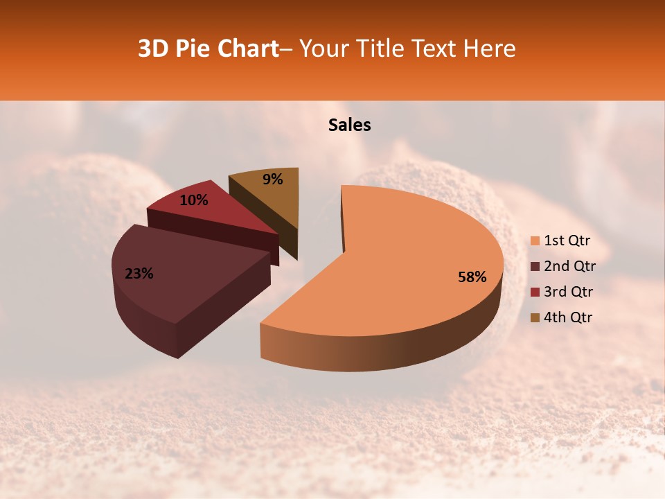 Present Candy Ganache PowerPoint Template