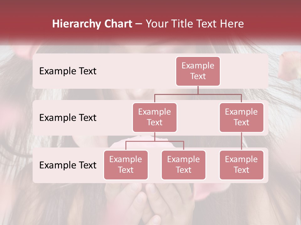 Beauty Female Rose PowerPoint Template