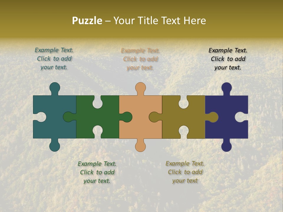 Overlook Park Land PowerPoint Template