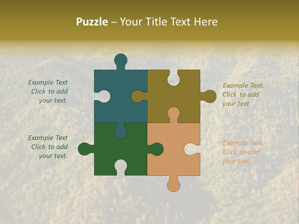 Overlook Park Land PowerPoint Template