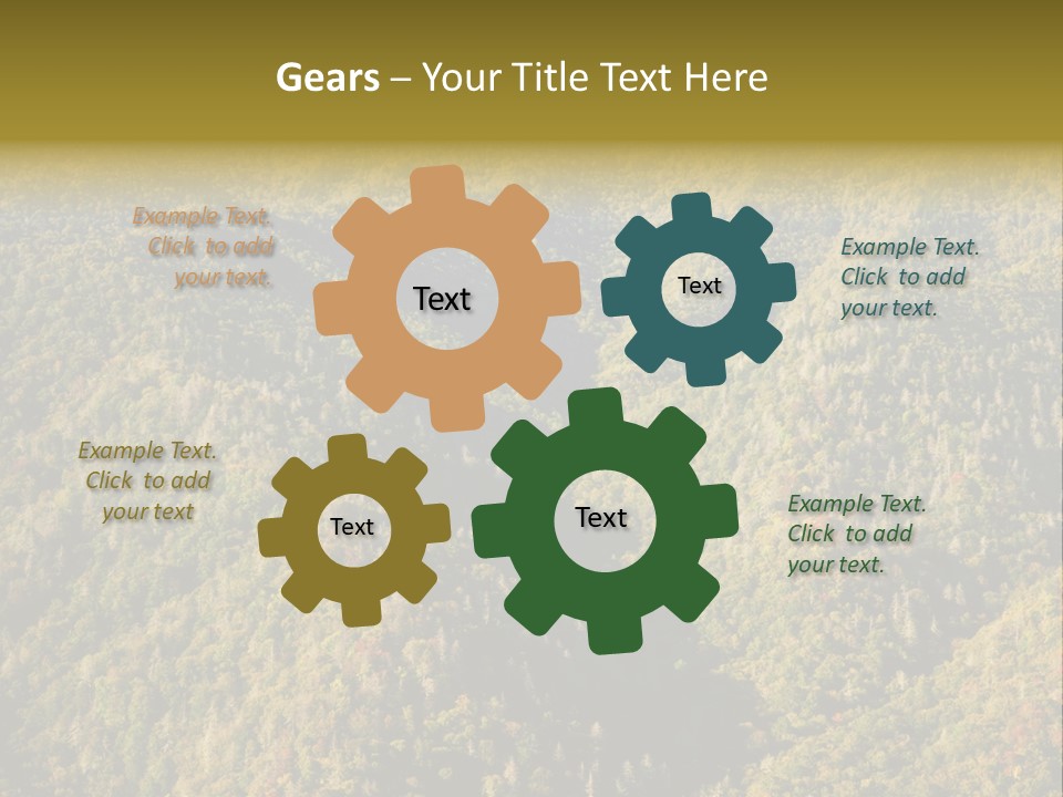 Overlook Park Land PowerPoint Template