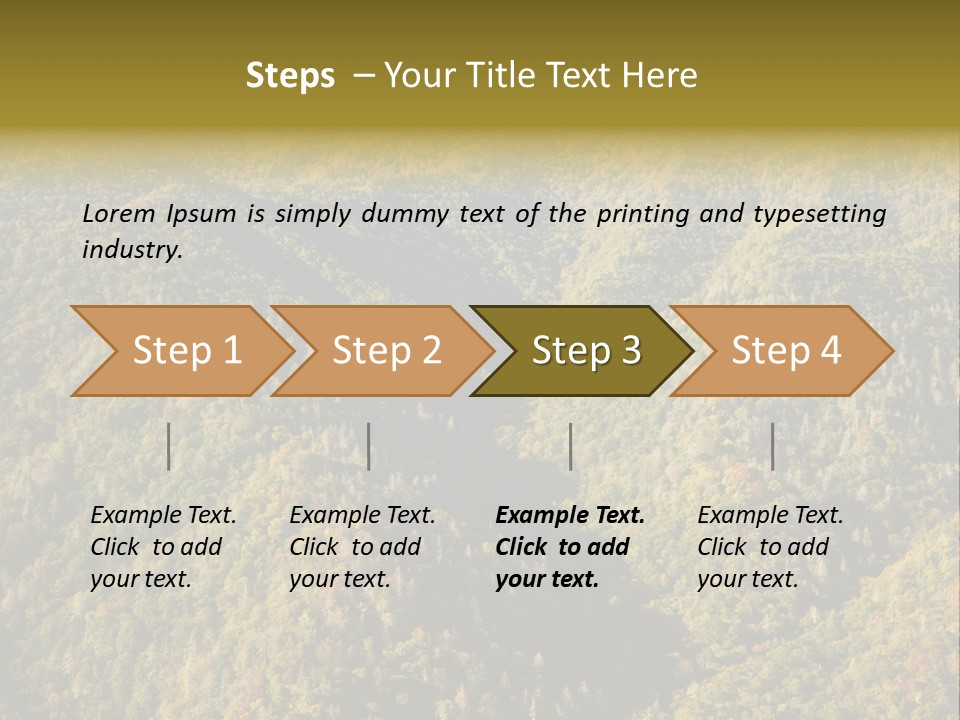 Overlook Park Land PowerPoint Template