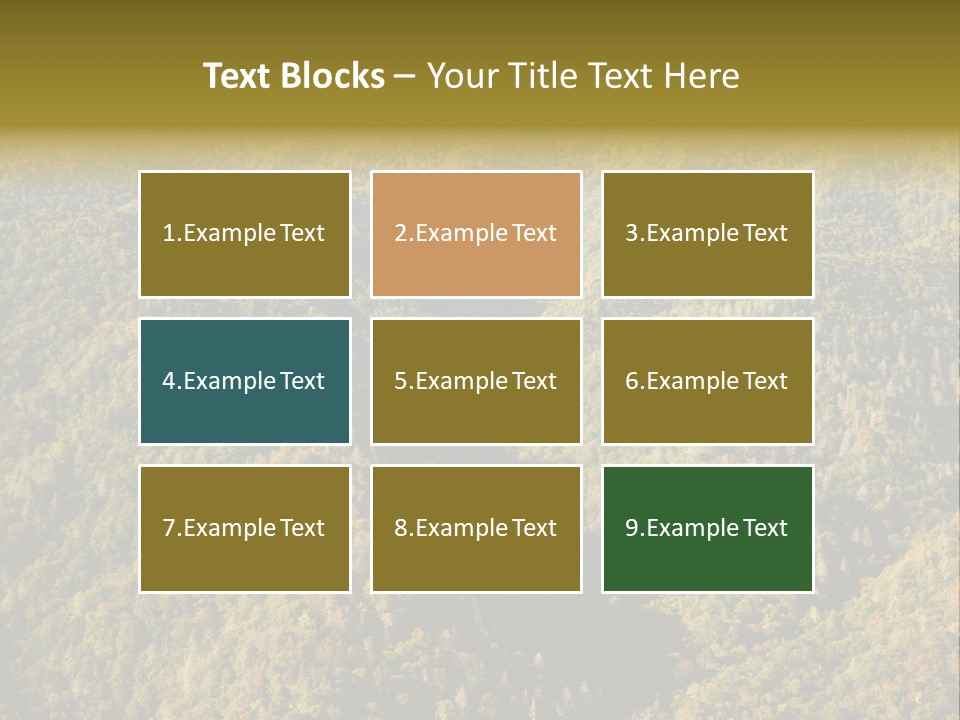 Overlook Park Land PowerPoint Template