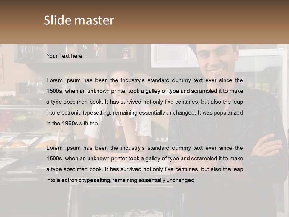 Happy Selfemployed Proud PowerPoint Template