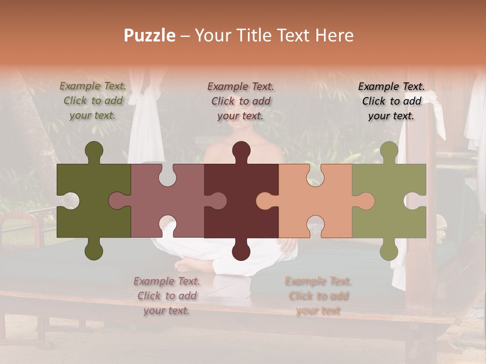 Fresh Yoga Calm PowerPoint Template