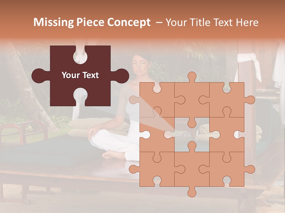 Fresh Yoga Calm PowerPoint Template