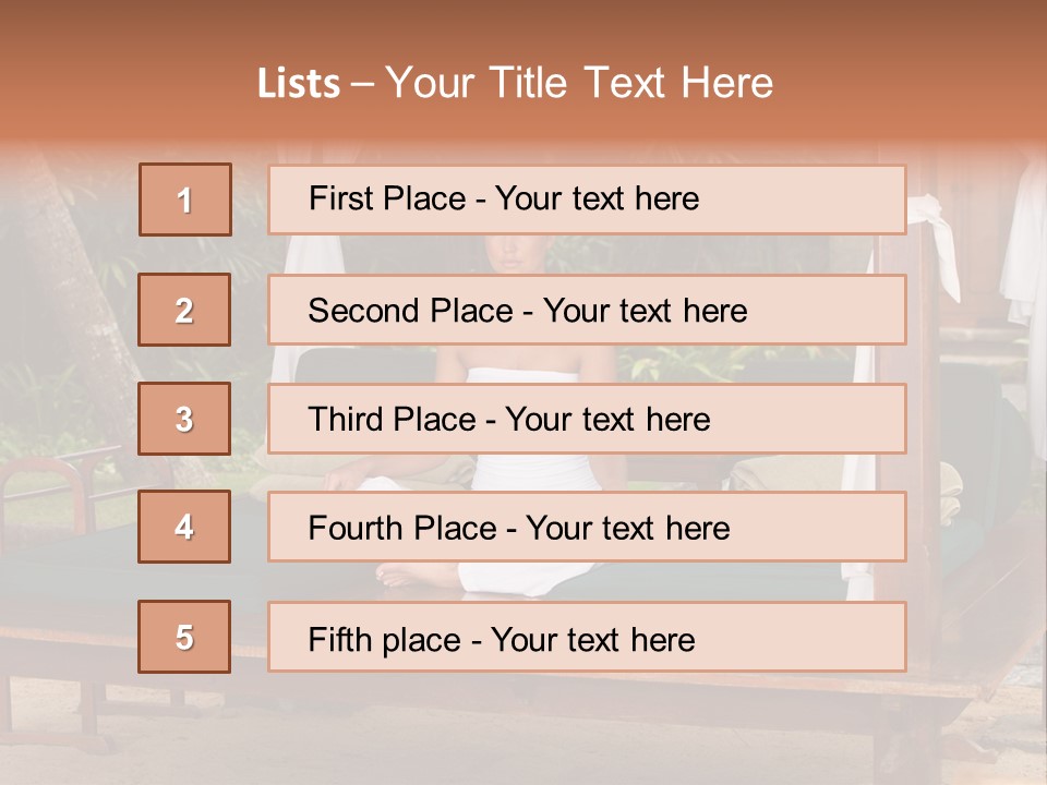 Fresh Yoga Calm PowerPoint Template